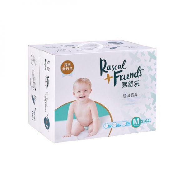 Rascal + Friends Tape Diapers Newborn - Case, Babies & Kids, Bathing &  Changing, Diapers & Baby Wipes on Carousell