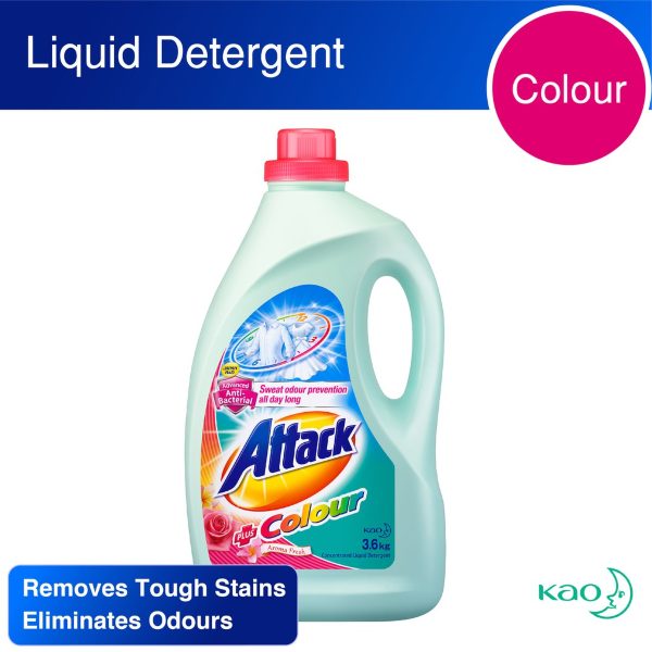 attack colour liquid laundry detergent best household cleaning product singapore
