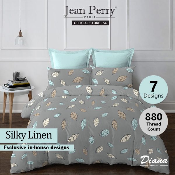 Jean Perry Diana 880TC Silky Linen Bedsheet Set