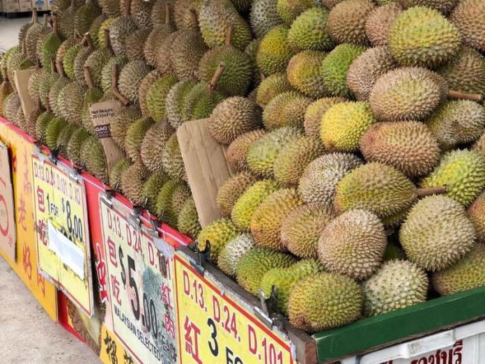 durian stall singapore 2022