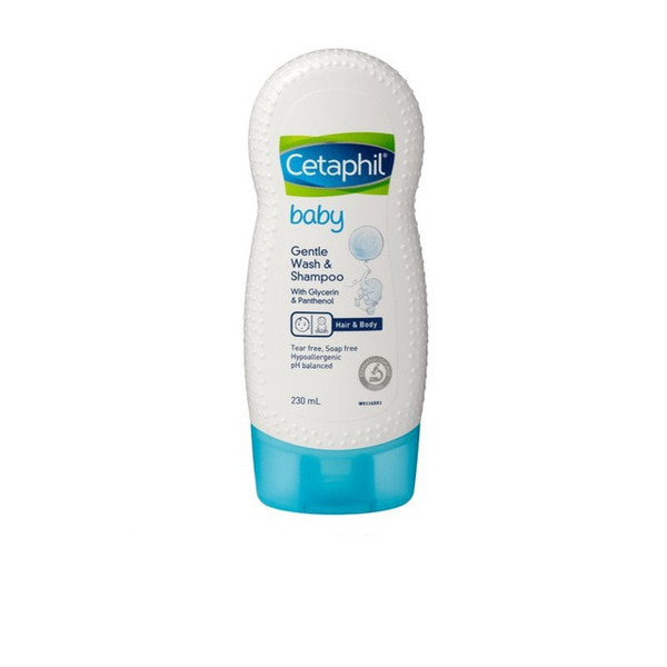 best baby skincare product Cetaphil Baby Gentle Wash and Shampoo
