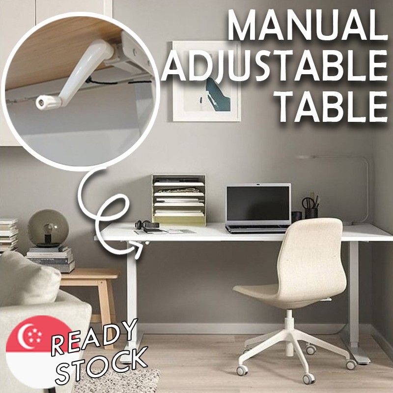 manual adjustable best standing desk
