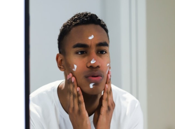 Recommended skin care routine for men
