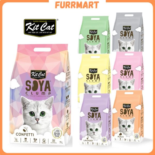kit cat soya clump litter scented best cat litter singapore confetti