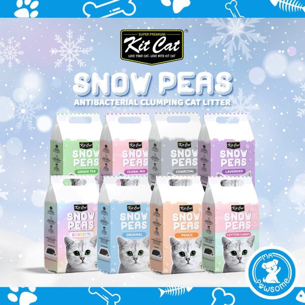 kit cat snow peas cat litter best singapore clumping