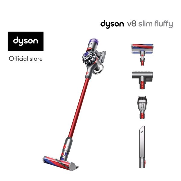 best cordless vacuum cleaner singapore Dyson V8 Slim Fluffy Cordless Vacuum Cleaner