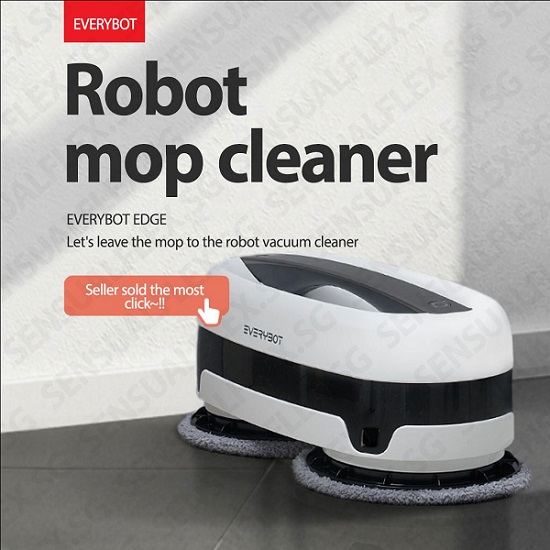 EveryBot Edge best robot vacuum cleaner singapore