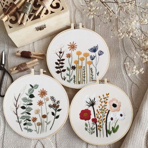 DIY Embroidery Ribbon Set For Beginners