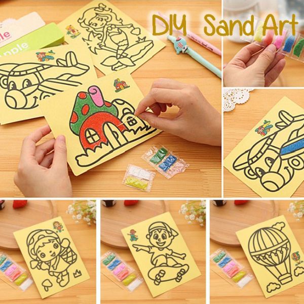 DIY Sand Art children's day gift ideas