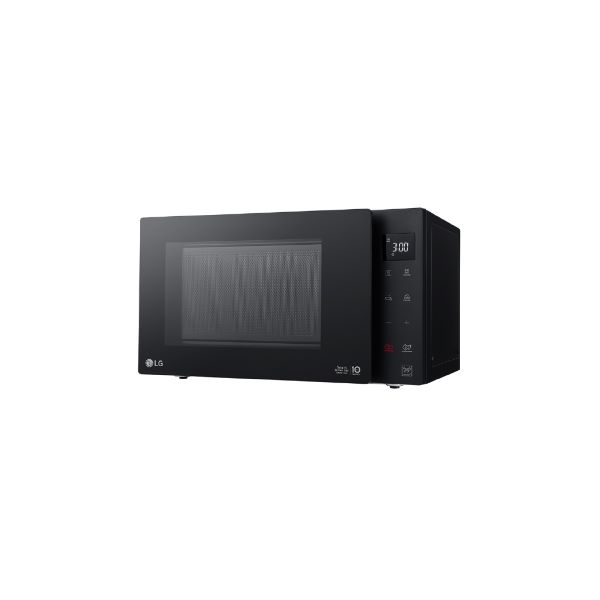lg black solo microwave oven 