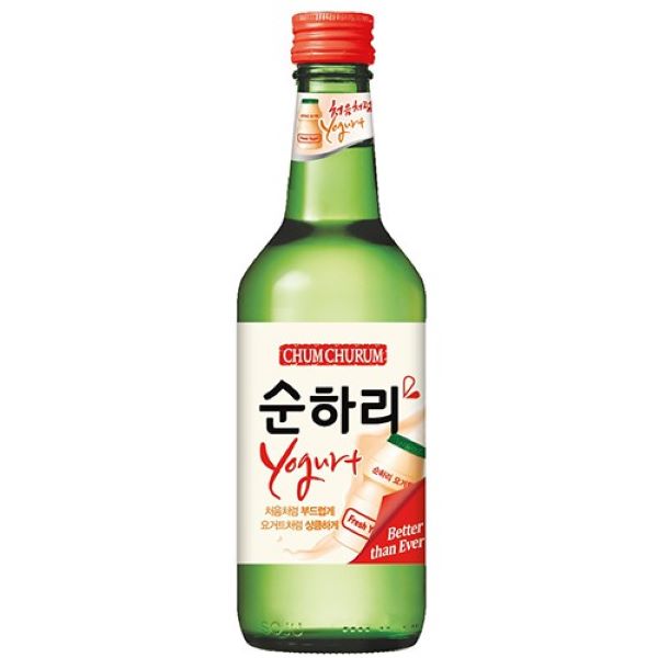 bottle of yogurt soju best flavours