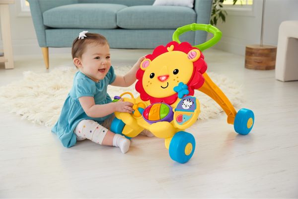 fisher price musical lion walker educational toy musical 1 year old