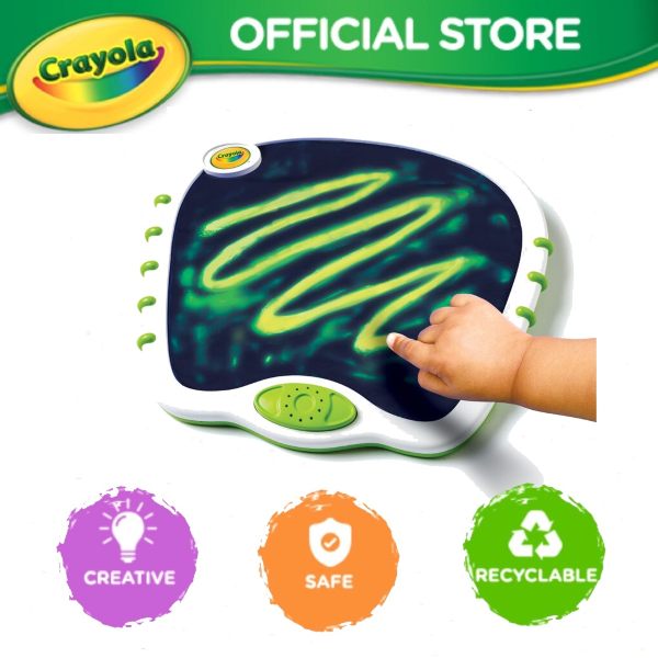 crayola my first crayola touch lights doodle pad educational toy 2 year old