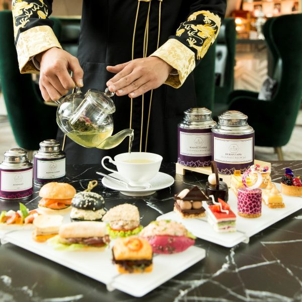 valentines day afternoon tea marina bay sands the club at renku pastries scone sandwich coffee