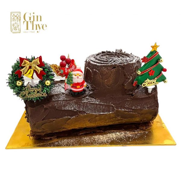 GT Chocolate Log Cake