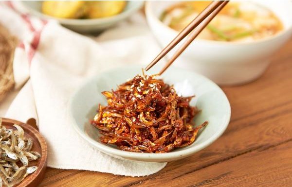 korean stir-fried anchovies side dish recipe