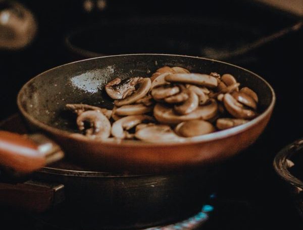 korean stir fried mushroom side dish recipe