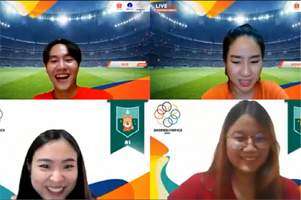 Our Thailand team’s Shopeelympics’ virtual cheer competition