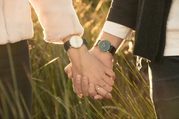 Matching couple watches