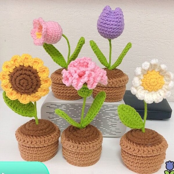 Crochet flowers best christmas gift idea 2022 singapore