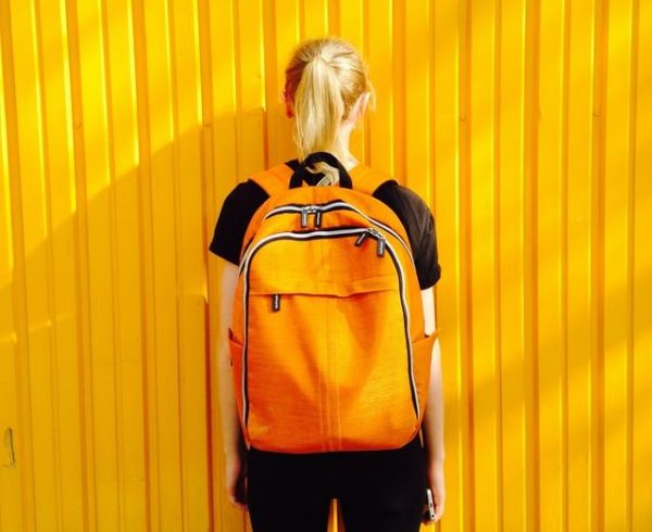 yellow backpack girl school bag singapore