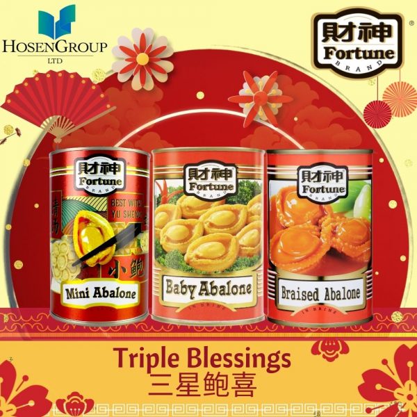 Fortune Triple Blessings Abalones 