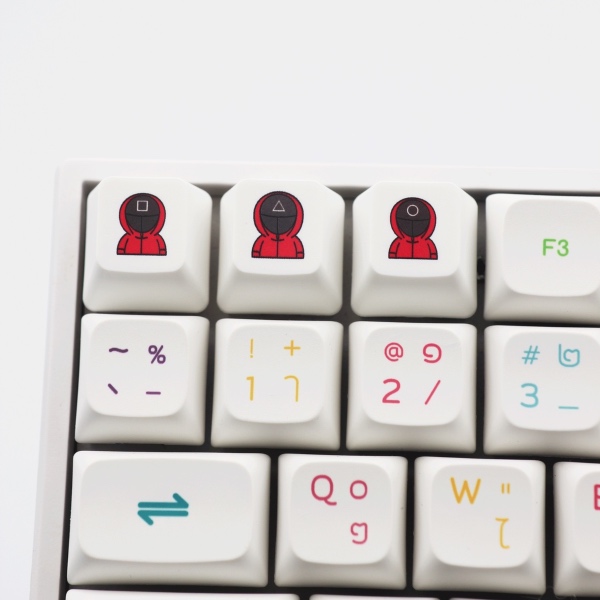 squid game types of keycap