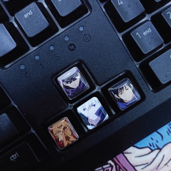 types of keycap jujutsu kaisen