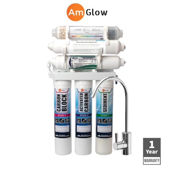 amglow 6 stages water filter system under sink best singapore