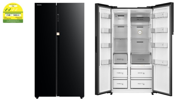 best refrigerators singapore toshiba dual door