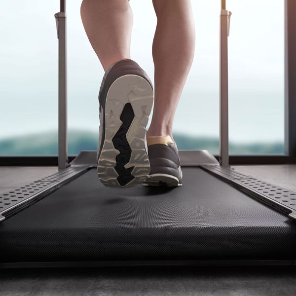 person walking on a treadmill at home best treadmill singapore