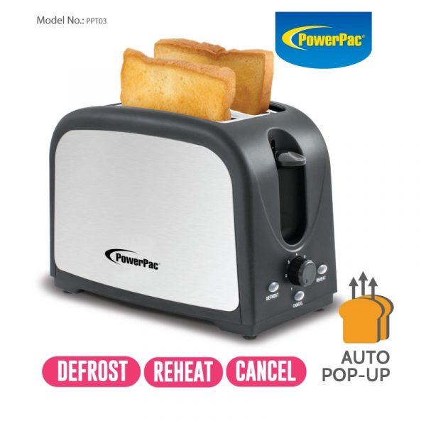 PowerPac Bread Toaster PPT03