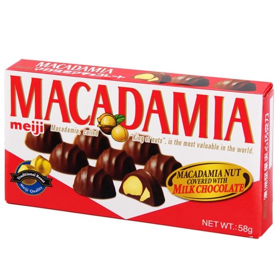 Meiji Chocolate With Macadamia Nuts