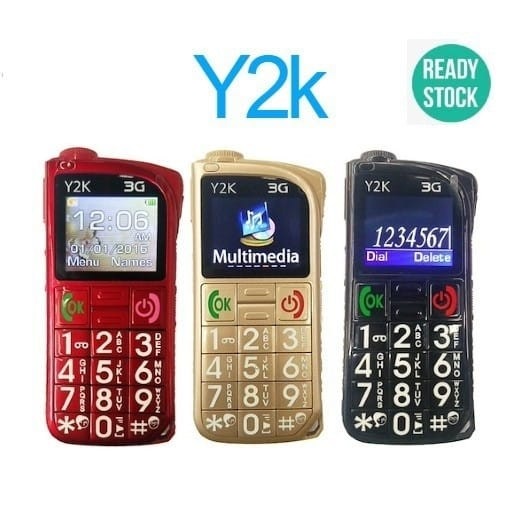 Y2K 3G Senior Phone 2020