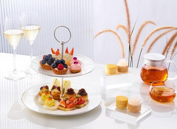 lady m champagne bar best high tea in singapore