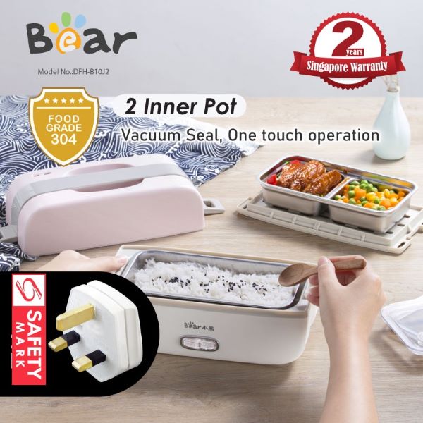 bear portable electric lunch box best lunch box singapore