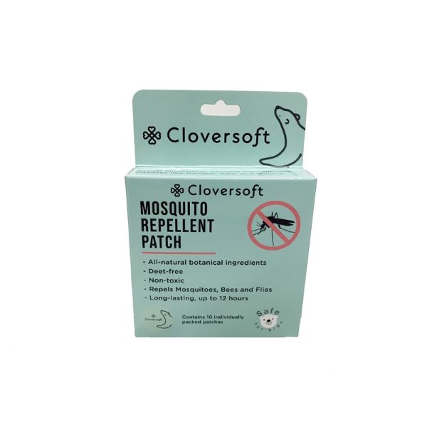 box of cloversoft mosquito patch best insect repellent singapore