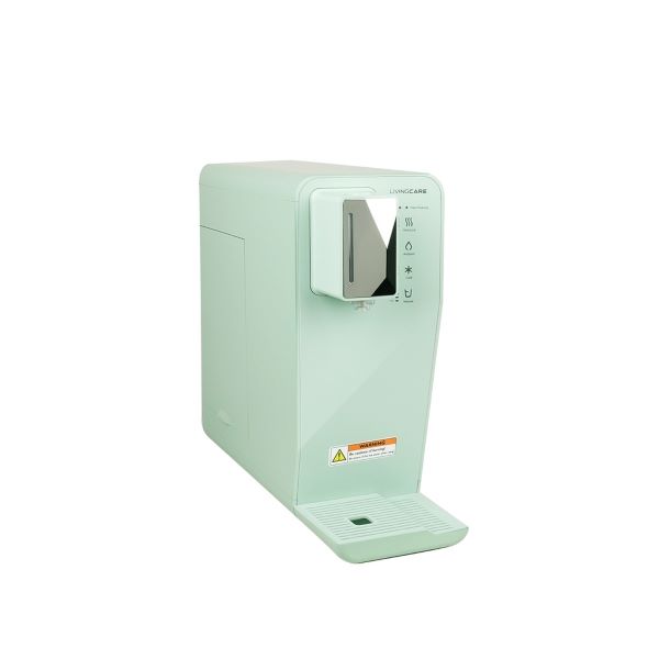 livingcare jewel series water dispenser in mint green