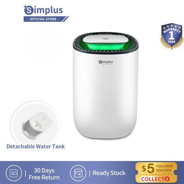 Singaore MIni Portable Dehumidifier Simplus Dehumidifier 600ml
