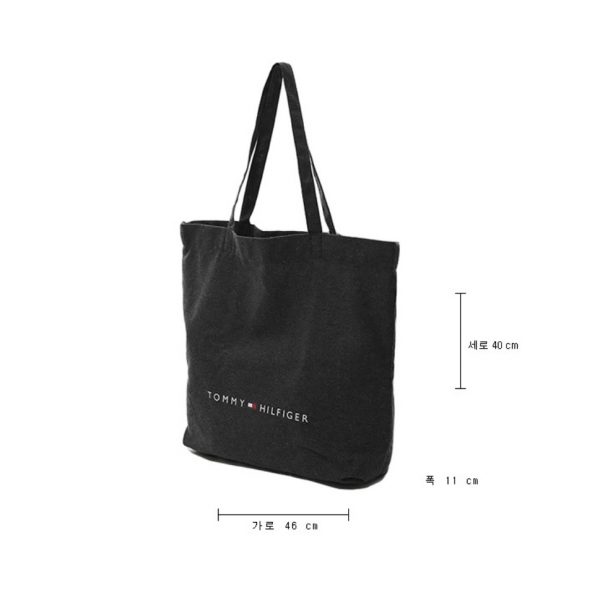 Tommy Hilfiger Canvas Tote Bag Black