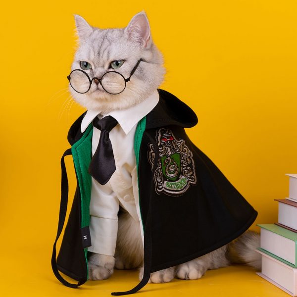 harry potter cat costume cloak outfit