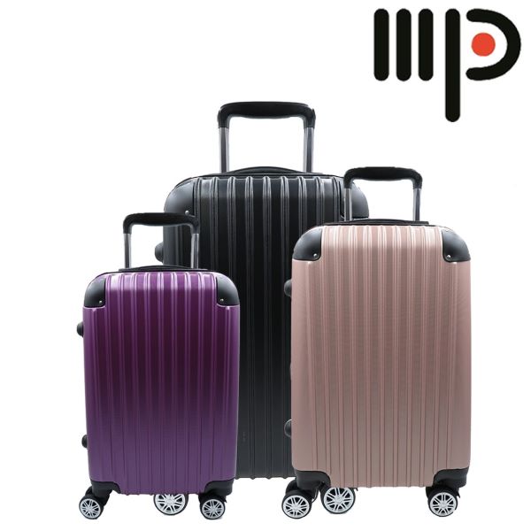 purple, blue and champagne coloured luggage best luggage singapore