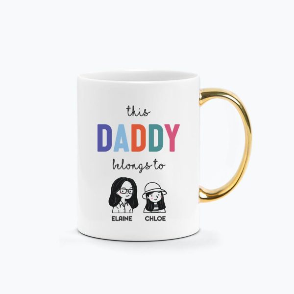 father's day customised mug