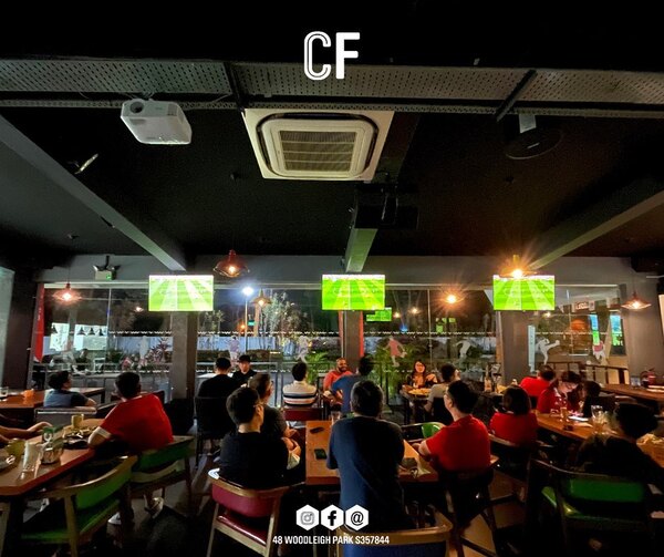 Cafe Football Singapore best sports bar 