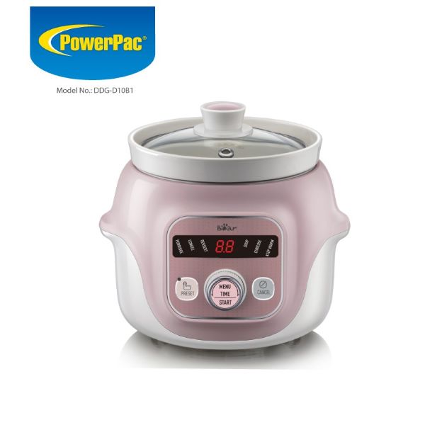 bear mini slow cooker with pink body best slow cookers singapore