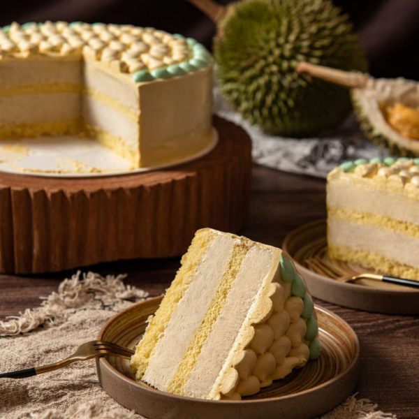 melvados D24 Durian Mousse Round Cake