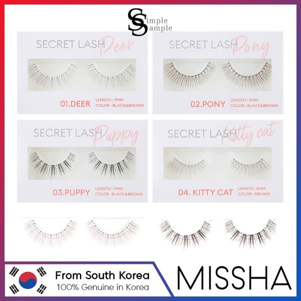 missha secret lash false eyelashes singapore