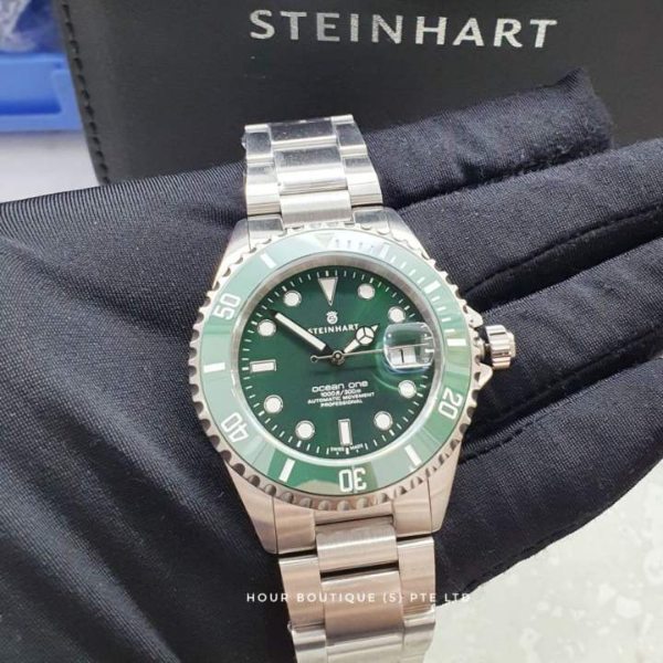 Steinhart Double Green Divers Watch