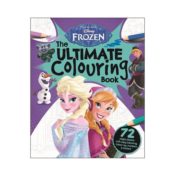 ultimate frozen colouring book (best baby shower gift singapore)