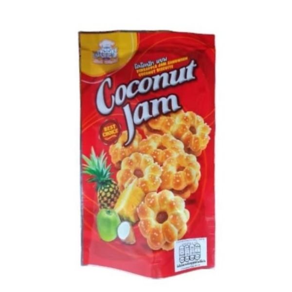 pineapple jam coconut biscuits best thai snacks